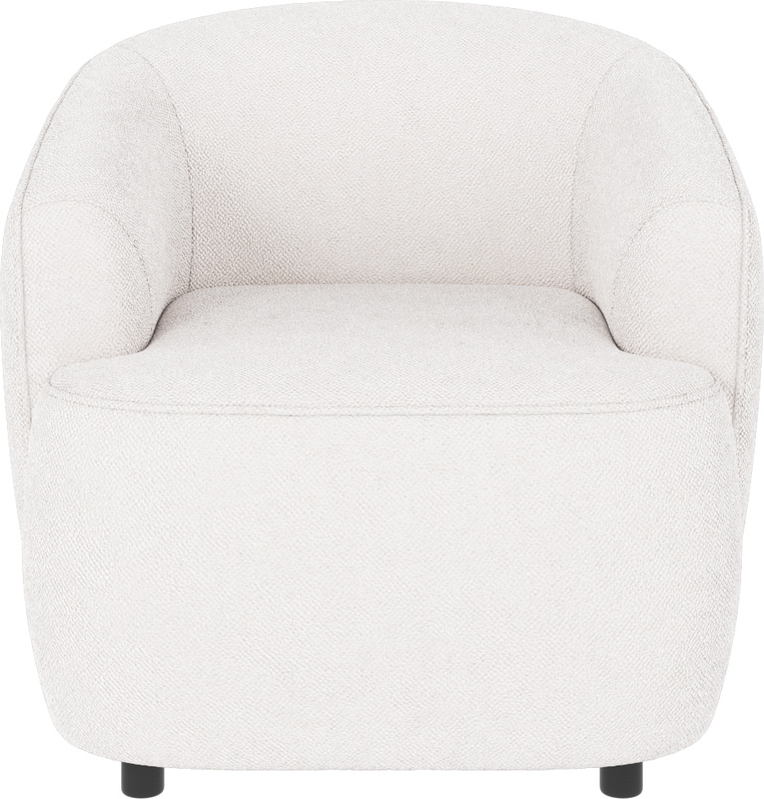 Loungestol Rowico Dermot Bobby Hvid Nordisk Design 100 Polyester Fsc-mix Træramme
