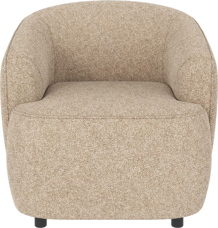 Loungestol Rowico Dermot Bobby Beige Polyester Ergonomisk Design Fsc-mix Ramme