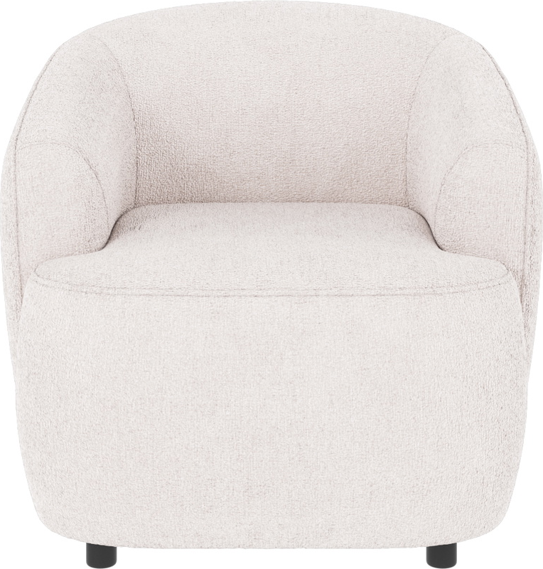 Loungestol Lænestol Rowico Dermot Greg   Polyester Hvid Polstret Fsc-mix Træramme 77ã 85ã 90