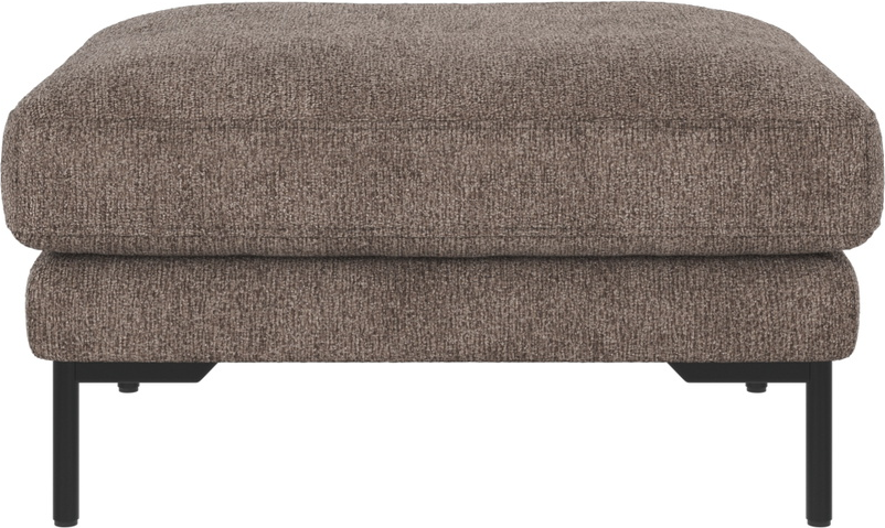 Stilfuld Mørk Beige Corwin Puf fra Rowico - Tilbud!