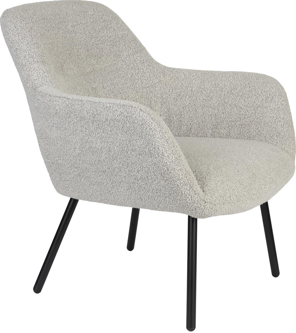 Loungestol Studio White Dude – Elegant og Komfortabel Stuhl
