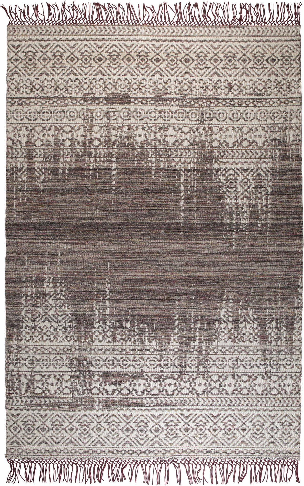 Gulvtæppe Studio White Liv Stengrå 170x240