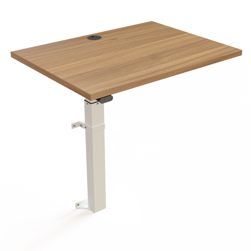 Norddesk Walllift 80x60  Valnød   Hvid 80     60     Møbelsalg