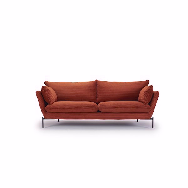 Nordly Eneba Sofa    Personers Orange Sofa   Møbelsalg