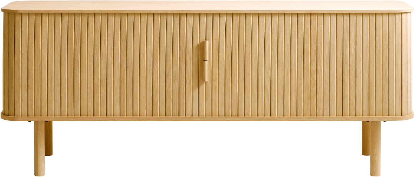 -   Mediebord Nordique Design Cavo   Naturligt Egetræ 160x40x55