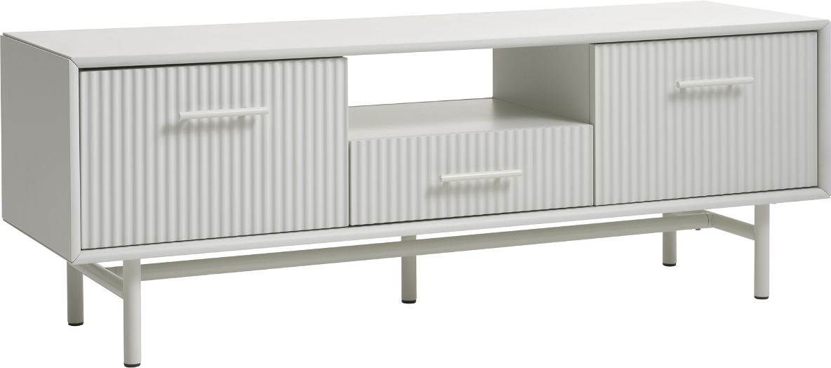 -bord Skænk Nordique Design Palma Hvid Mdf   Metal 140   45   50