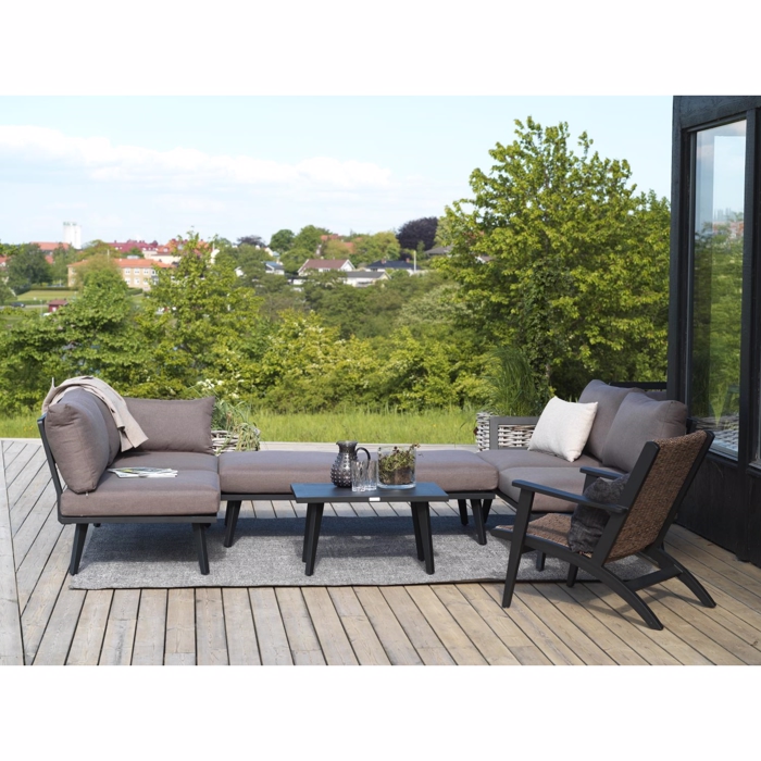 Byg Din Egen Villac Lounge Sofa Loungemøbler Brafab Enggården Havemøbler
