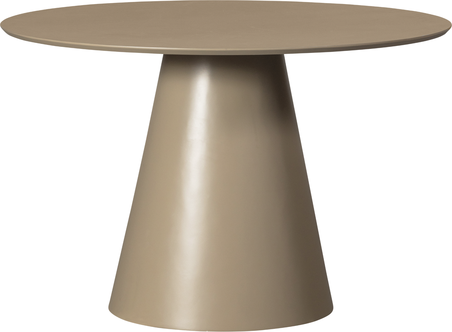 Rundt Spisebord Woood Jorre Ø120 H76 - Militærbrun Elegance