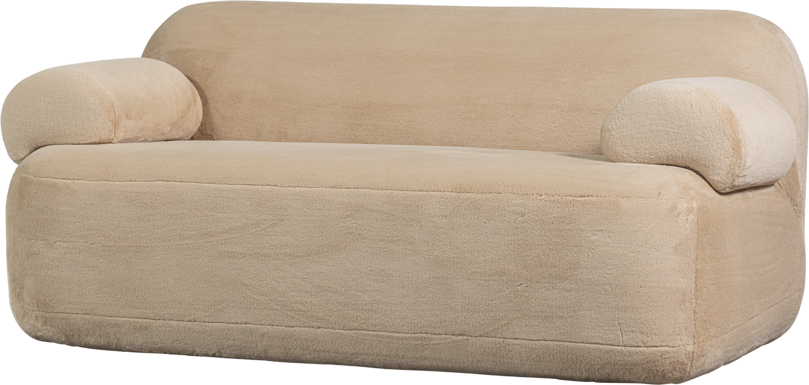 Woood Jolie 2-personers Sofa i Natur Polyester - Hygge & Komfort