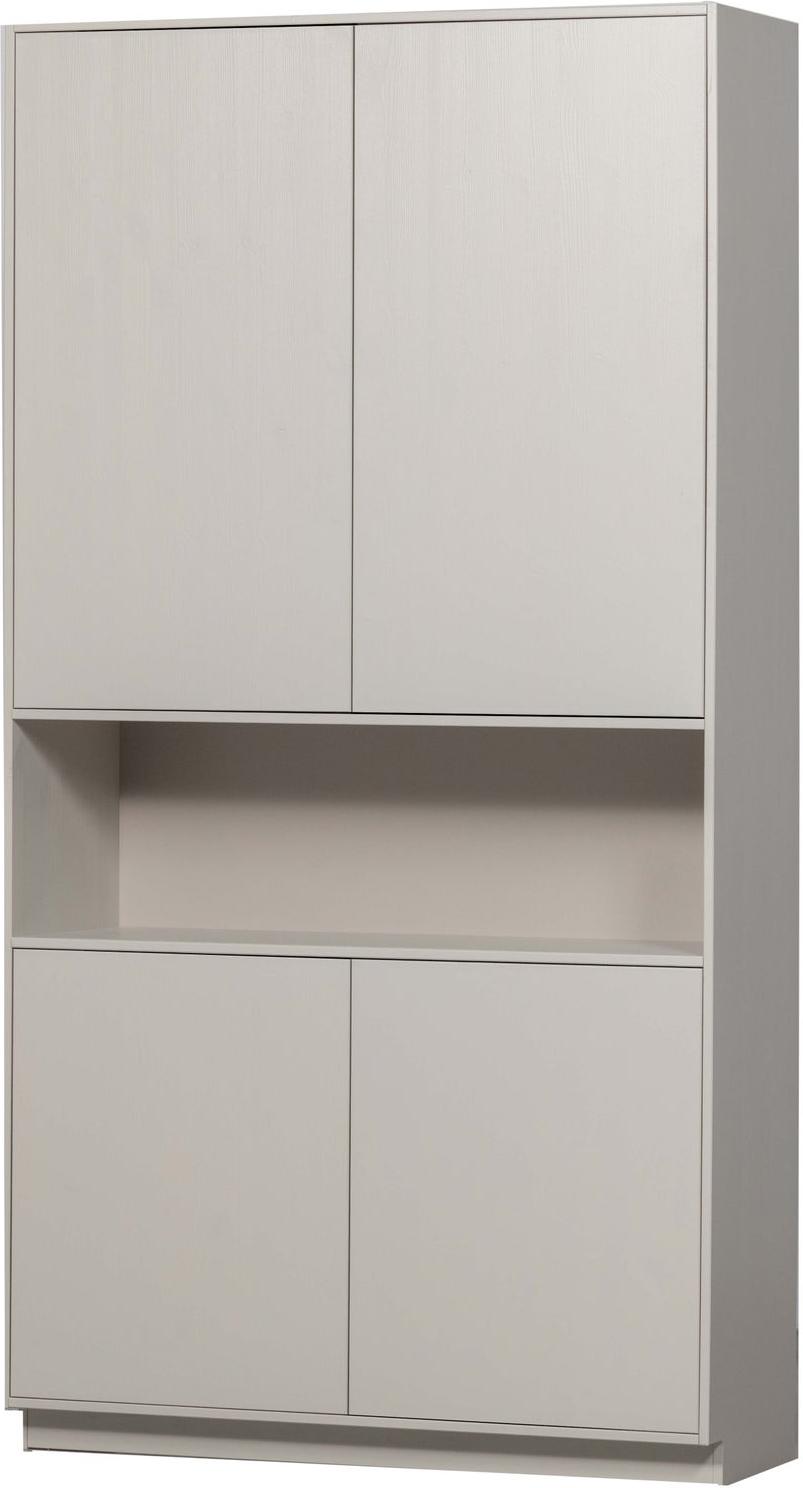 Højskab Woood Finca Mist  Massivt Fyrretræ  Push- -open  H210ã B110ã D40    Fsc