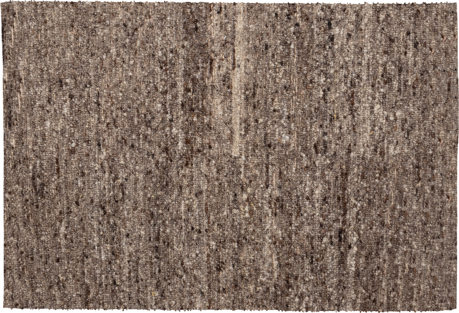 Gulvtæppe Woood Collection 170x240   Brun Melange 70  Uld 30  Bomuld Meleret