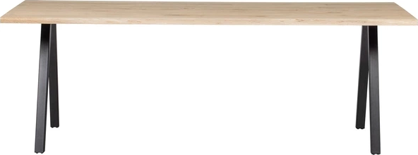 Plankebord Woood Tablo   Spisebord   Massiv Ubehandlet   Natur 200x90x75