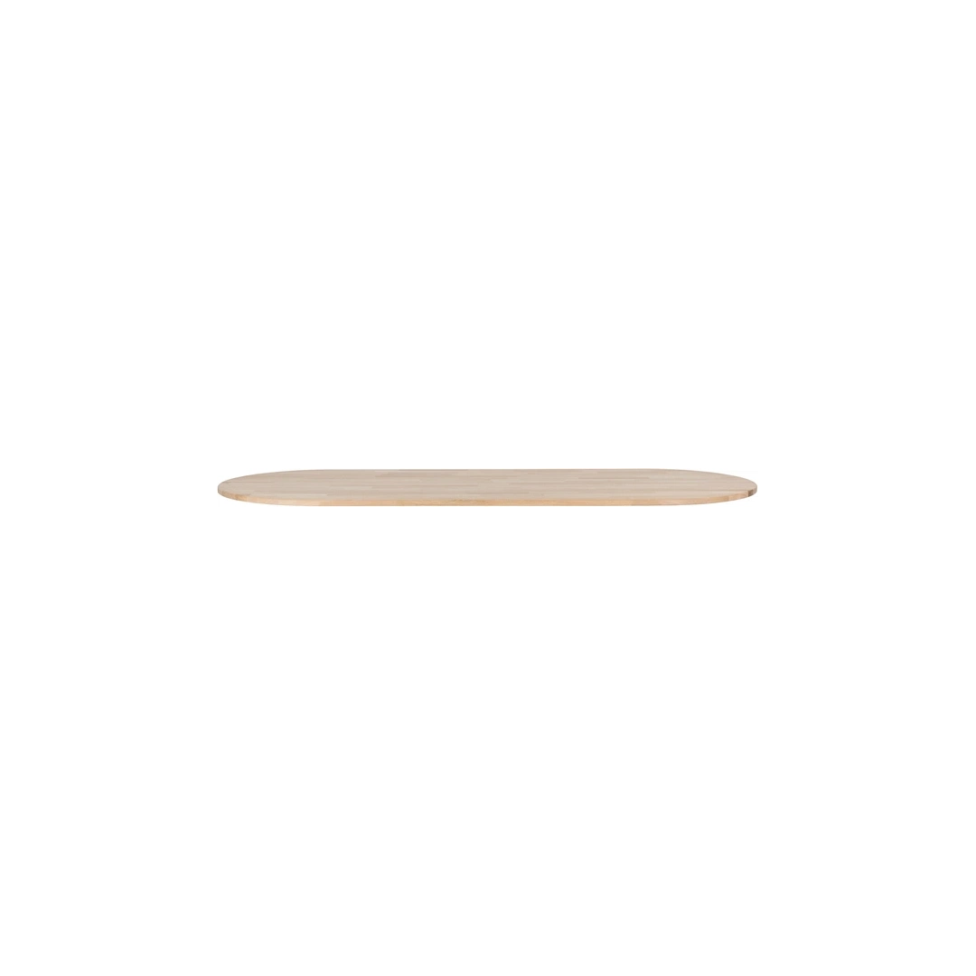 Oval Plankebordplade Woood Tablo   Natur   220x90   Fsc-certificeret