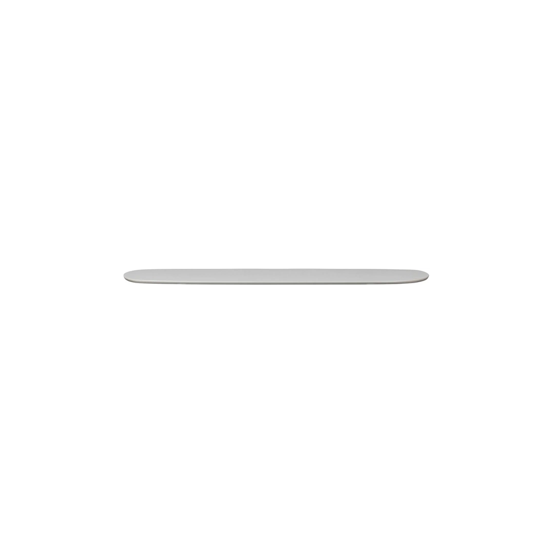 Oval Spisebordplade Woood Tablo Ask Hvid Fsc-certificeret 100ã 220