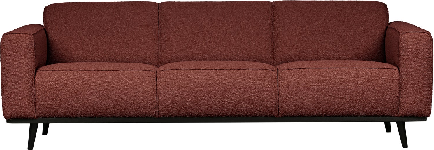 -personers Sofa Woood Statement Kastanjebrun Bouclé 100  Polyester B230