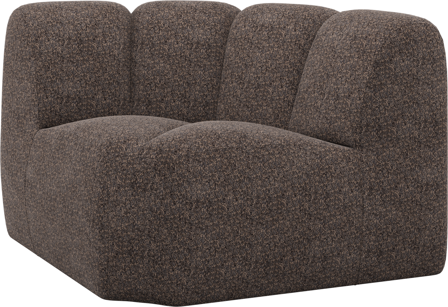 Modulsofa Woood Mojo Hjørnemodul Brun Valley   Chenille H74ã B110ã D110