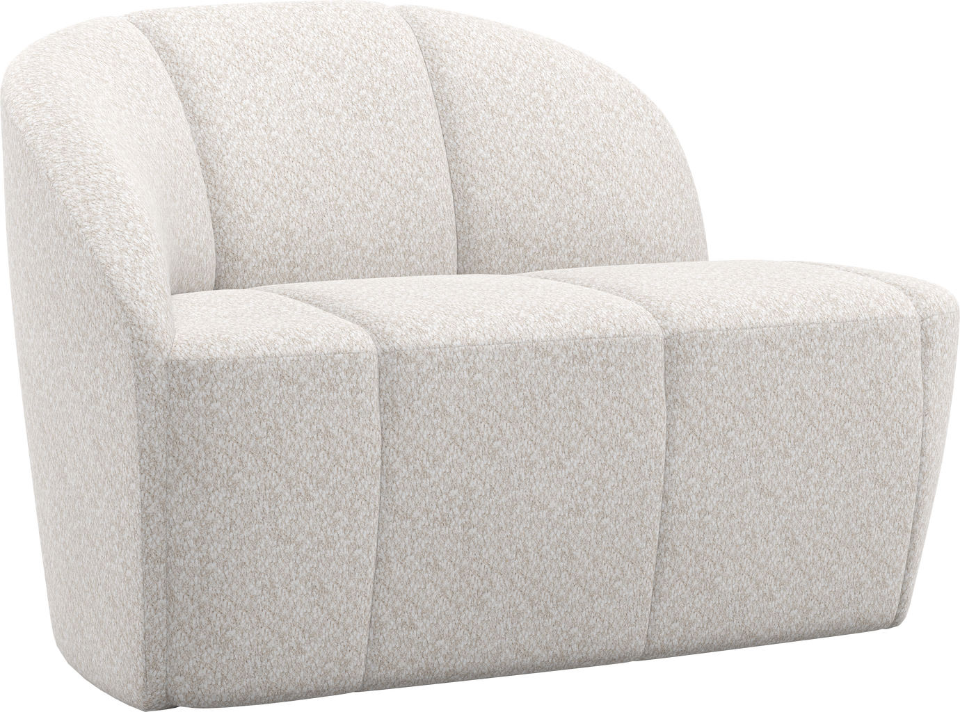 -personers Modulsofa Venstre Woood Mojo Chenille Ecru  100  Polyester  Martindale 100 000
