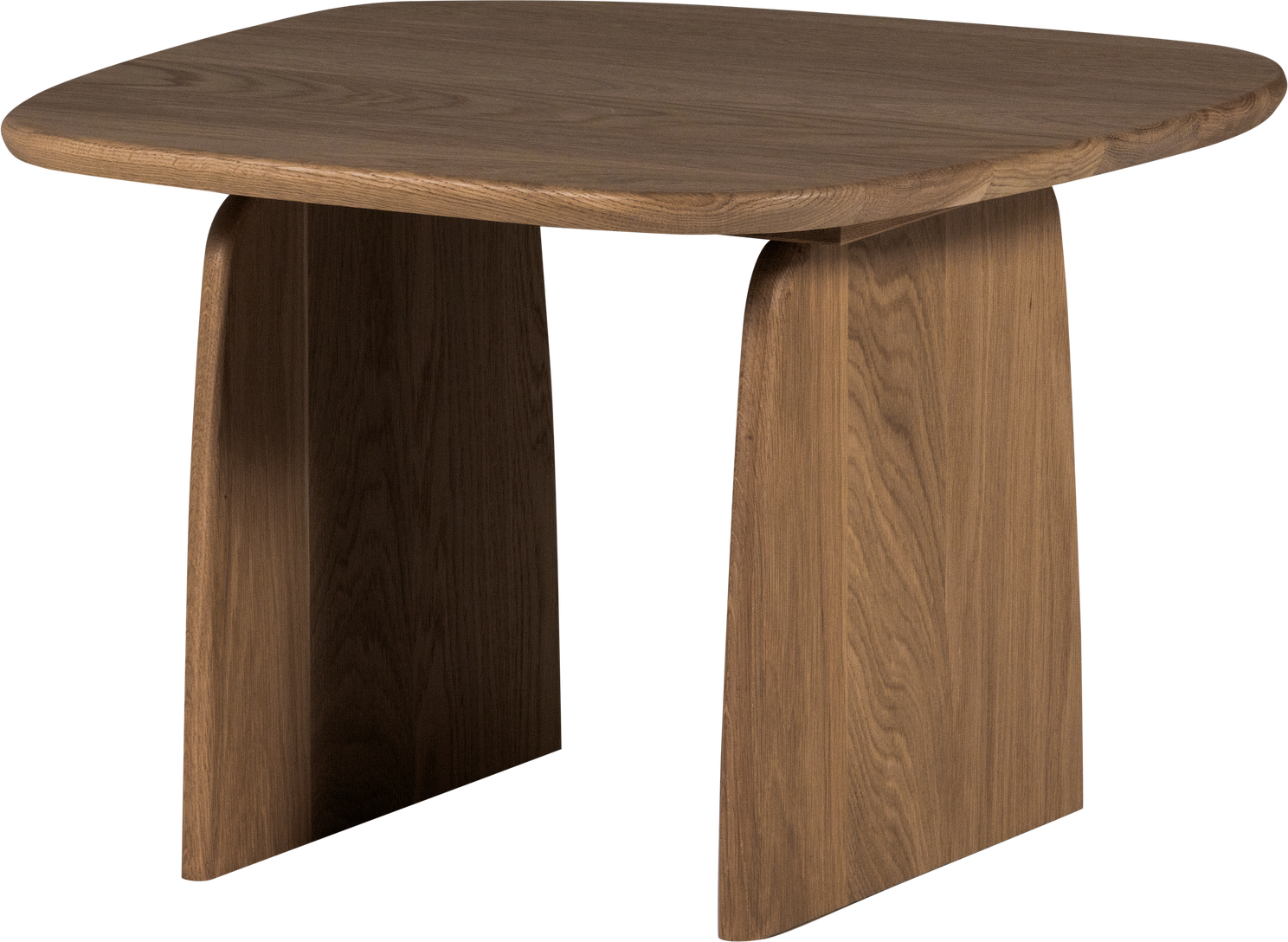 Sofabord Woood Tablo Massivt Egetræ Fsc Mix  Kashmir Brun  60x60    Loungebord