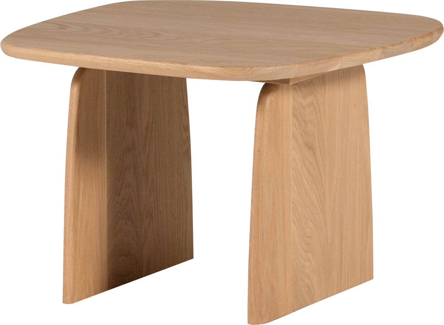 Sofabord Woood Tablo Naturfineret Egetræ 60x60    Transparent Lak  Fsc Mix