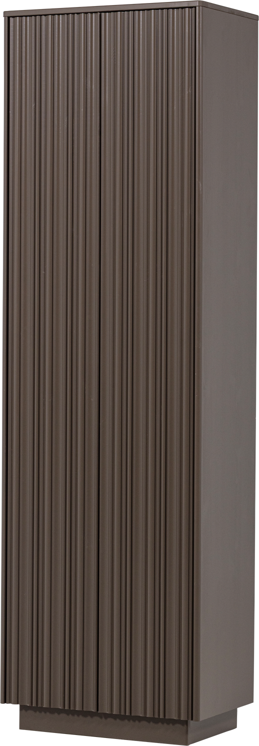 Højskab Woood Nova  Truffle Brun Slebet Fyrretræ H215ã B67ã D40      Hylder  Fsc Mix