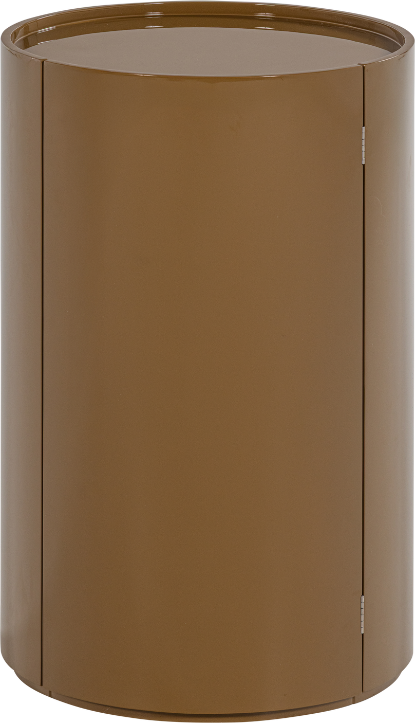 Vinskab Woood Collection Sera Honninggul Højglans Mdf Fsc H72ã B45ã D45   Sidebord