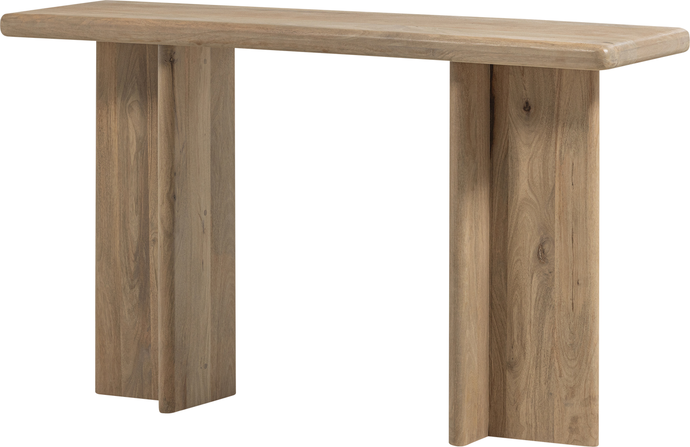 Sidebord Woood Ato Mangotræ Natur  Smalt Aflastningsbord H80ã B135ã D40