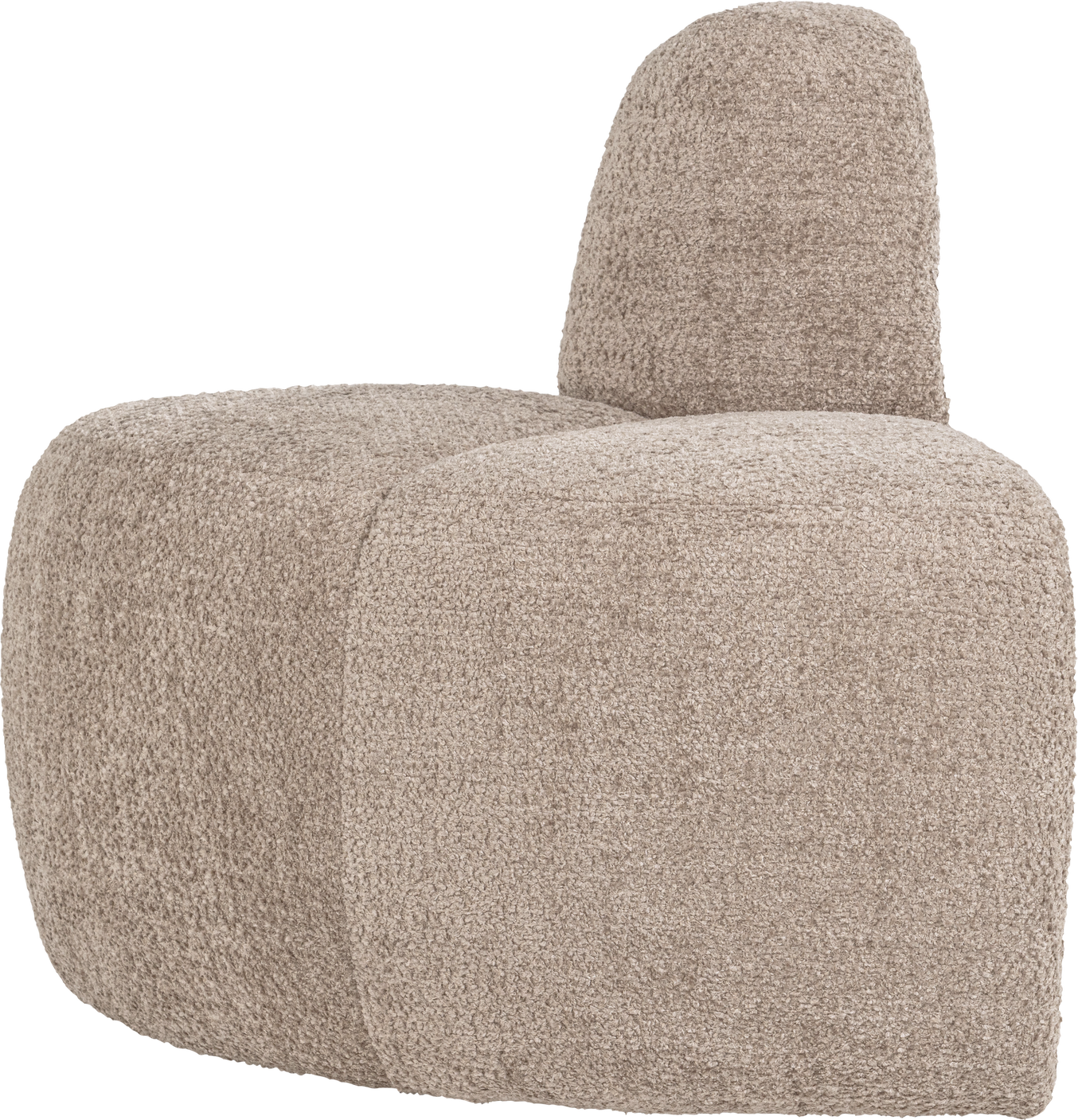 Spisebænk Woood Mojo Sofabænk   Mørk Sand  Vævet Chenille  Fsc-træramme  H83xb100xd74    Martindale 100 000
