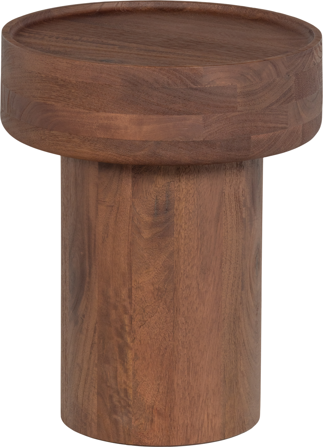 Sidebord Woood Collection   Mangotræ  Brun 50x40x40    Småbord Natbord