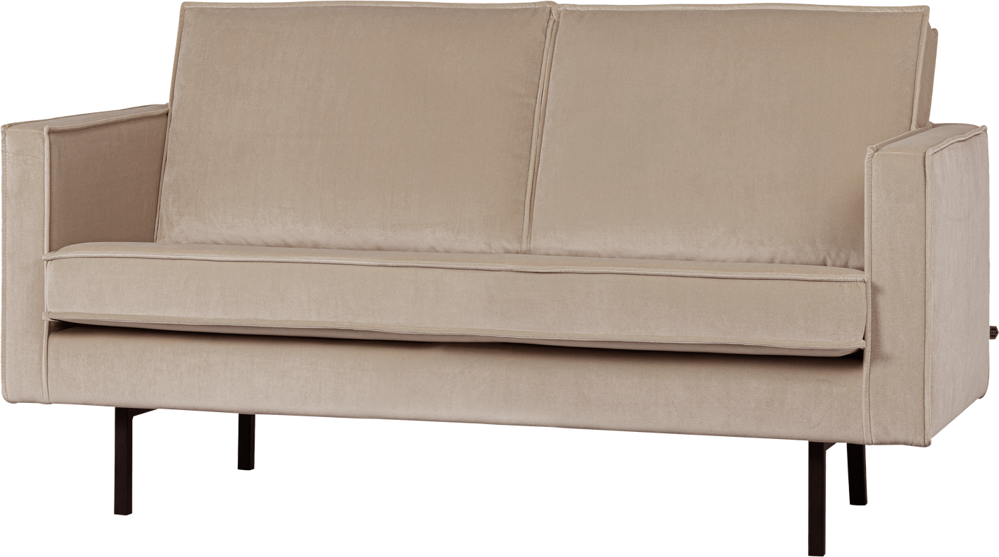 -personers Sofa Woood Rodeo  Khaki Jarra Velour  Kompakt Moderne  B150 H85 D86