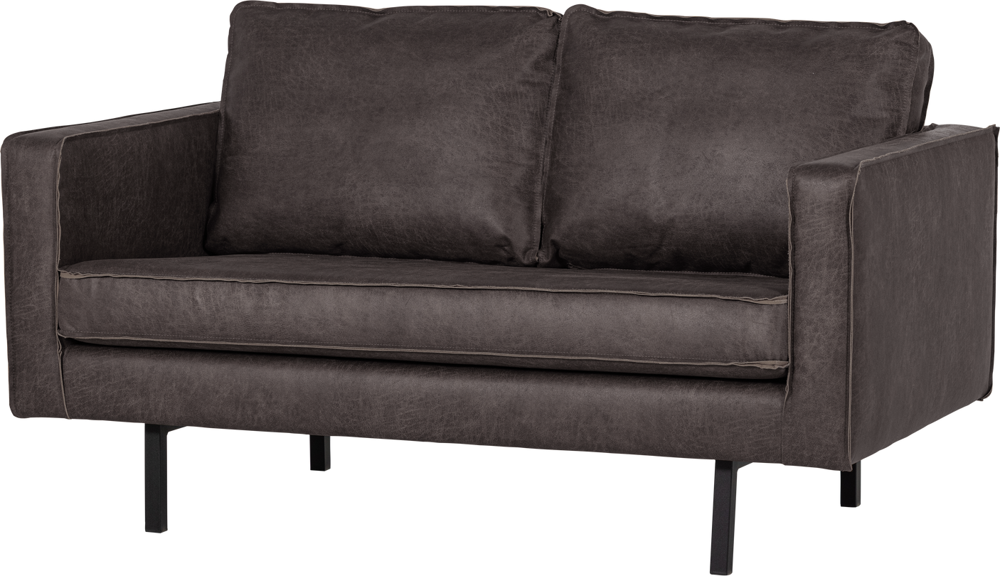-personers Sofa Woood Rodeo  Sort Ecoleder  150