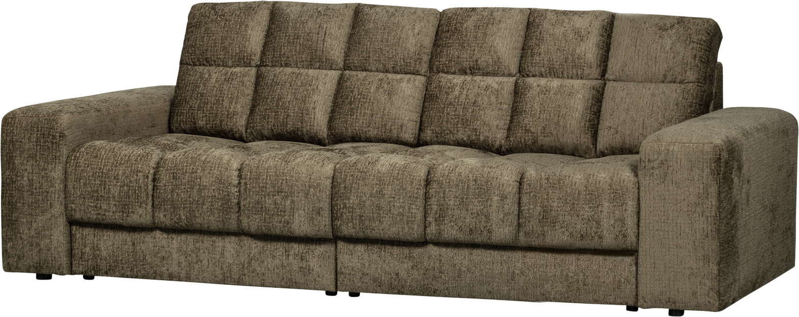 Woood Second Date Sofa i Grøn Velour – Elegant Komfort