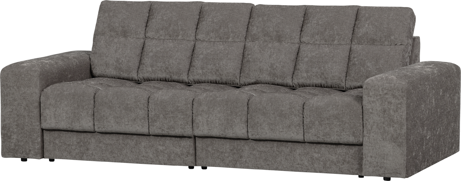 -personers Sofa Woood Second Date 226x99x78   Grå Polyester Loungesofa Modulær