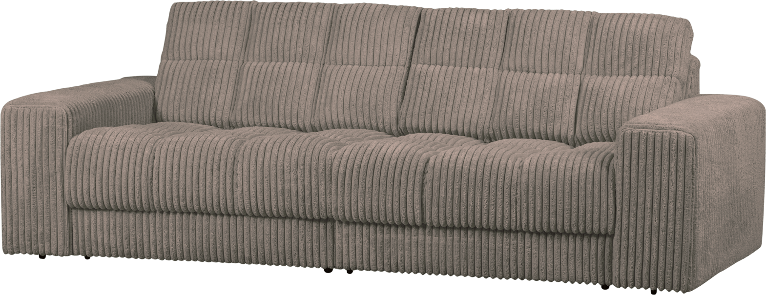 Woood -personers Sofa Second Date Fløjl Mudder 226ã 99ã 78 Modulært Luksusdesign