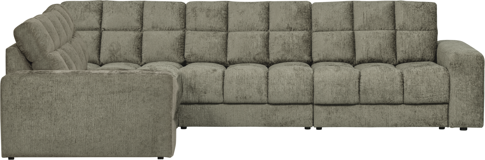 Woood Second Date Hjørnesofa Venstrevendt Frost Velour 316   212