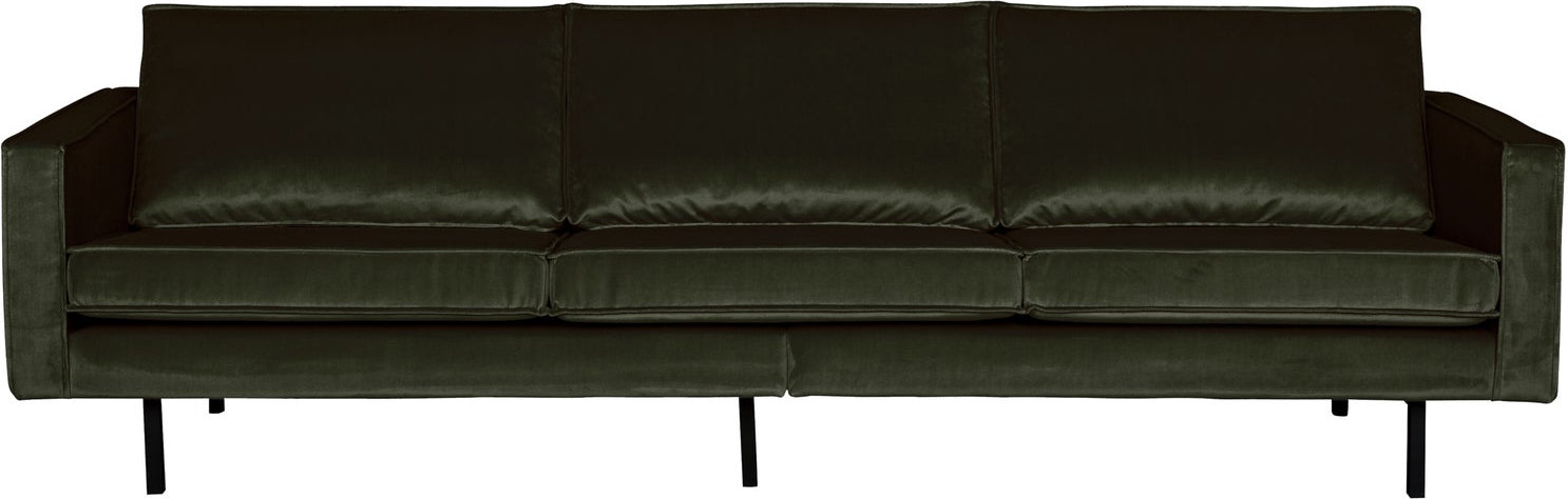 -personers Sofa Woood Rodeo Mørkegrøn Velour 277   100  Polyester Martindale 100 000