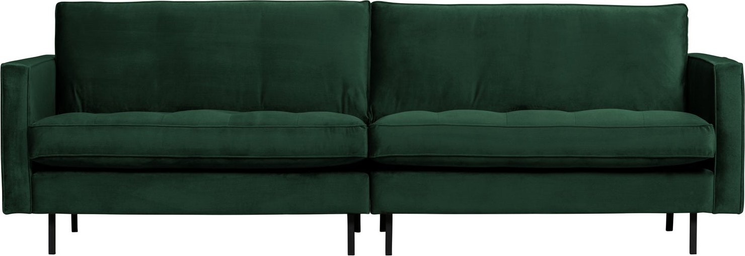 -personers Sofa Woood Rodeo Classic  Skovgrøn Velour  H83   B275   D88