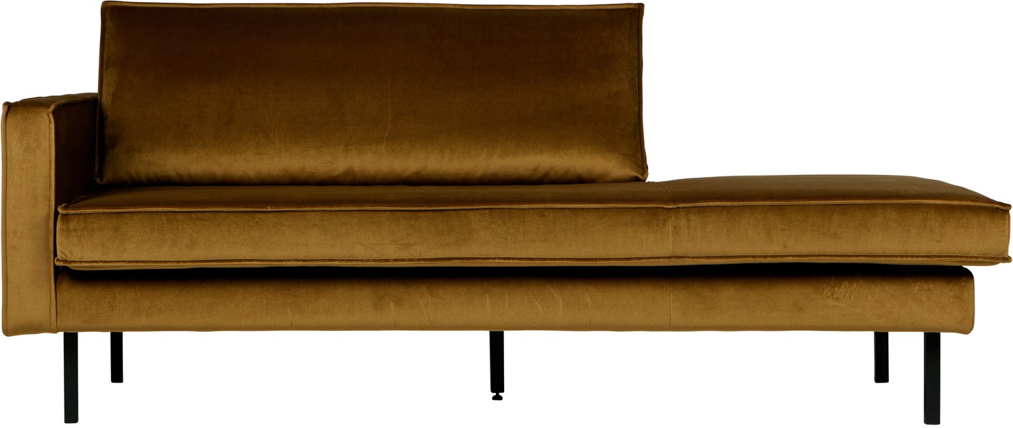 Daybed Woood Rodeo Venstrevendt Honninggul Jarra-velour 203