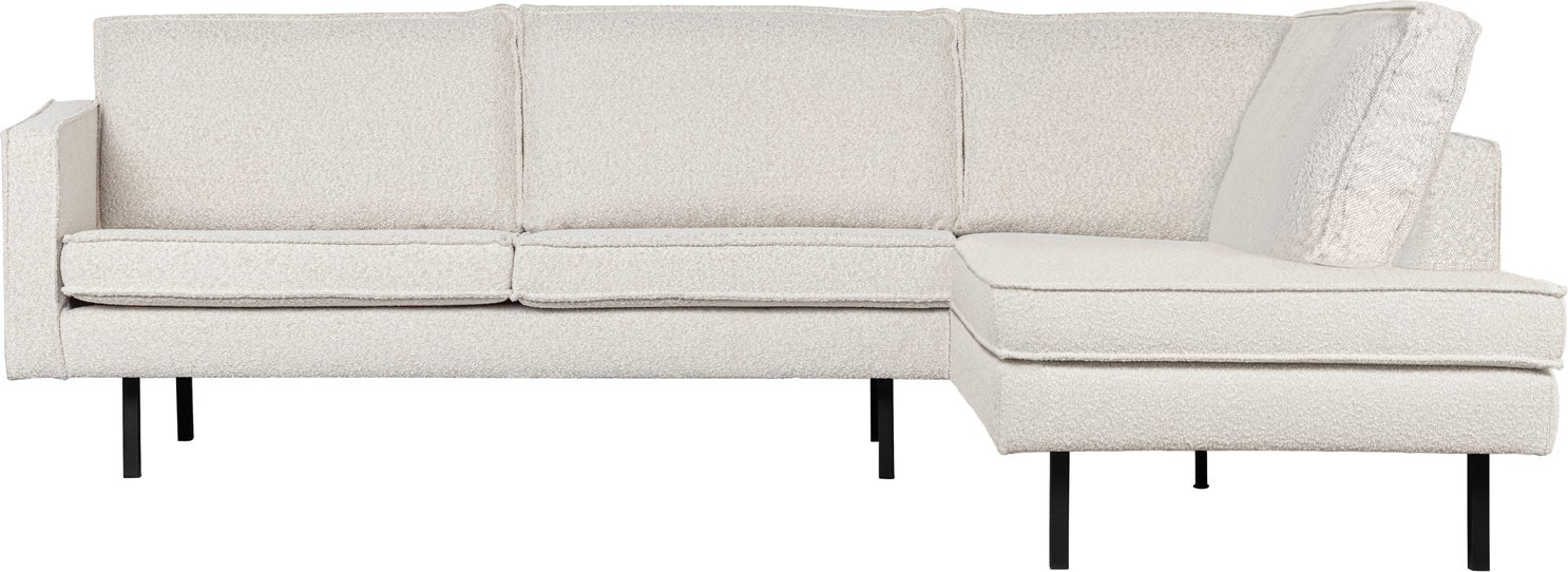 Hjørnesofa Woood Rodeo Højre Bouclé Natur H85   B266   D86 213