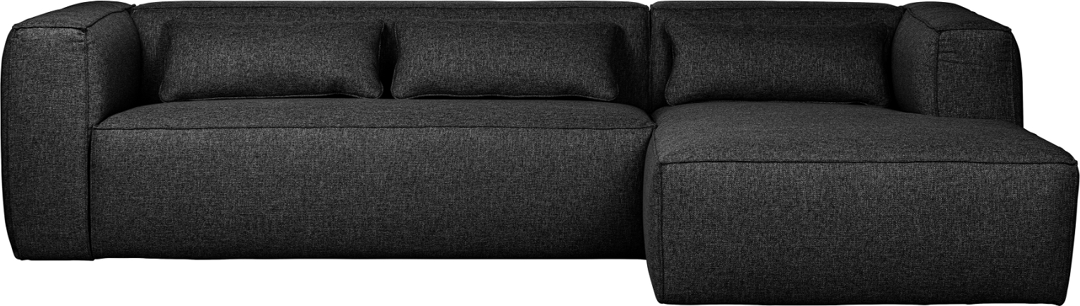 Mørkegrå Højrevendt Hjørnesofa - Stil og Komfort til Dit Hjem