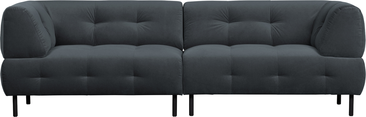 Lloyd 4-personers Sofa i Mørkegrå – Stilfuld Elegance!
