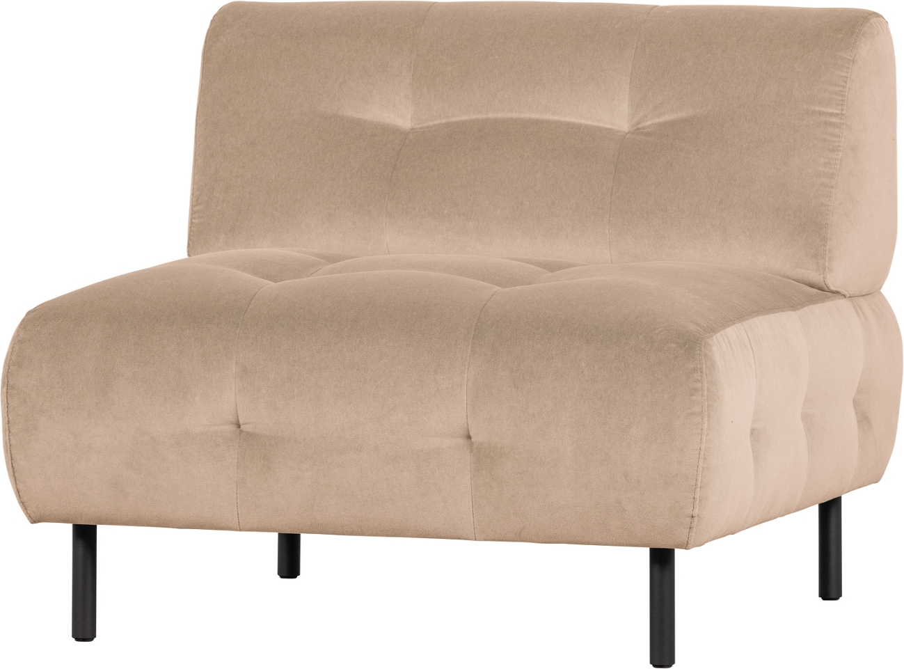 Lloyd Loungestol i Beige – Stilfuld Komfort til Stuen