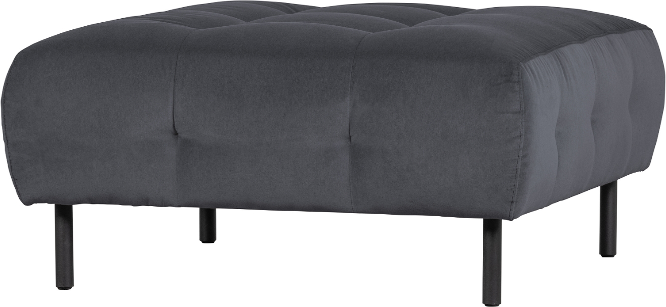 Elegant Mørkegrå Fodskammel fra Woood Exclusive