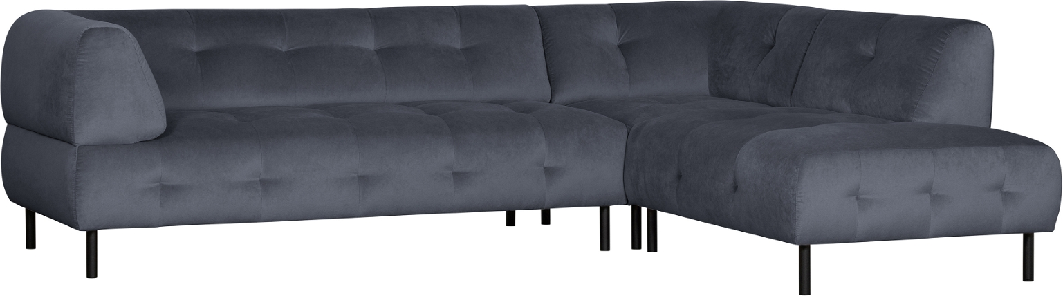 Lloyd Hjørnesofa Højrevendt Grå – Elegant Komfort til Stuen