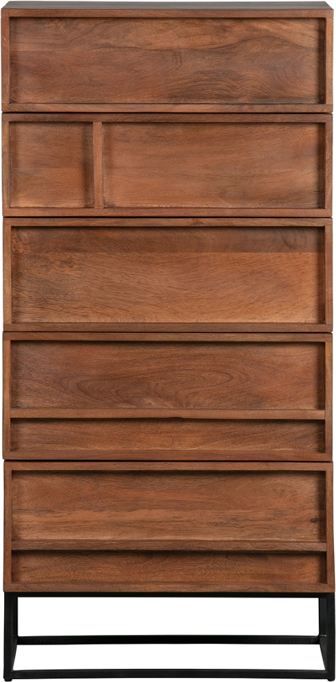 Highboard Woood Exclusive Forrest Mangotræ Natur H121ã B60ã D40