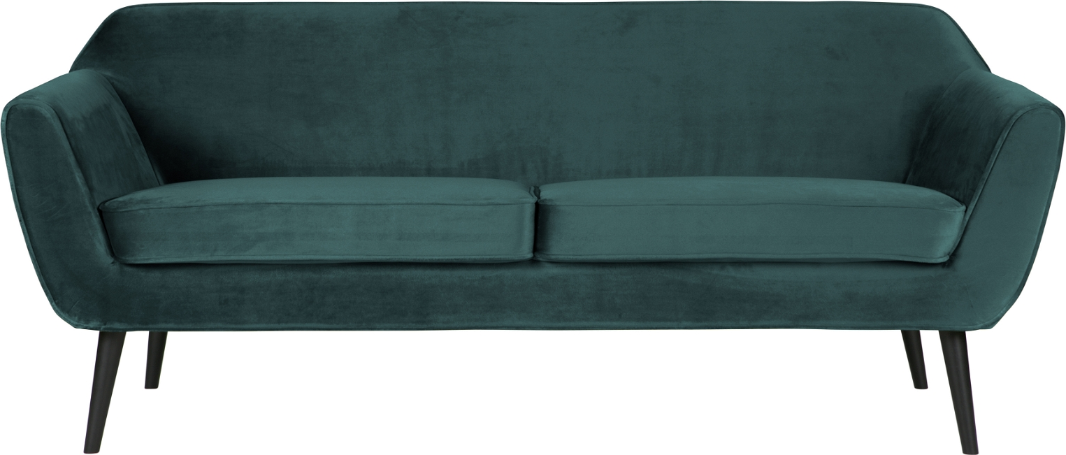 Loungesofa Woood Rocco Jarra i Grøn Fløjl - Black Friday!