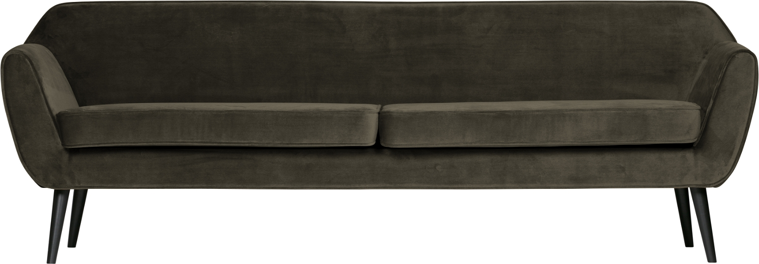 Luksuriøs Mørkegrøn Woood Rocco Loungesofa til Hjemmet