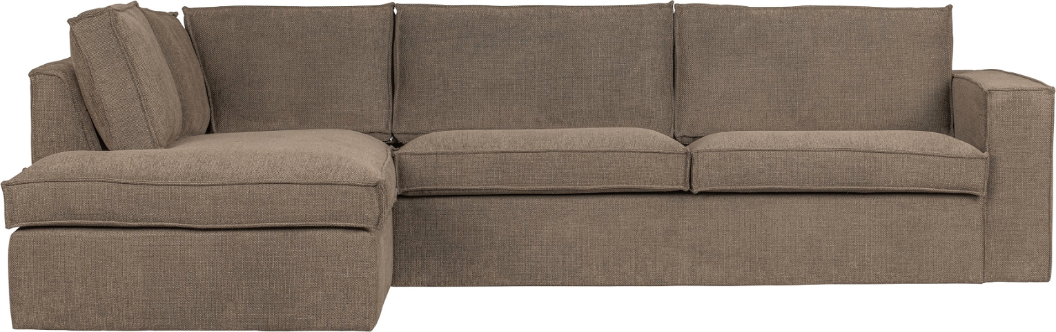 Freddie Venstrevendt Hjørnesofa i Beige - Elegant Komfort