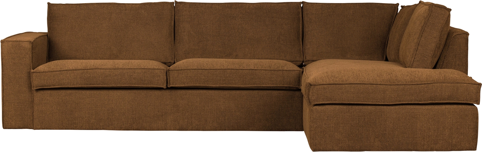 Elegant Højrevendt Hjørnesofa i Mørkebeige – Komfortabel Indretning