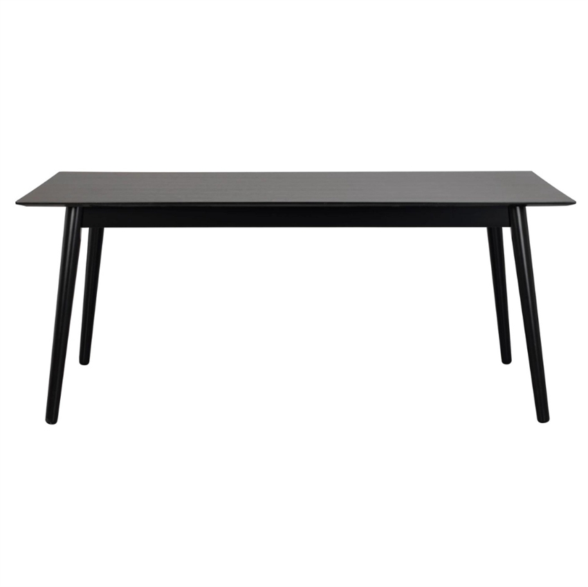 Rowico Home Lotta Sort Spisebord   Quot  180   90     Møbelsalg