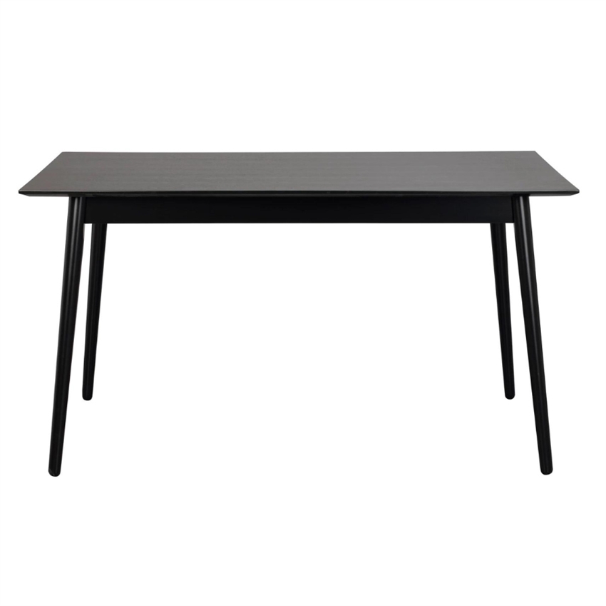 Rowico Home Lotta Sort Spisebord   Quot  140   90     Møbelsalg